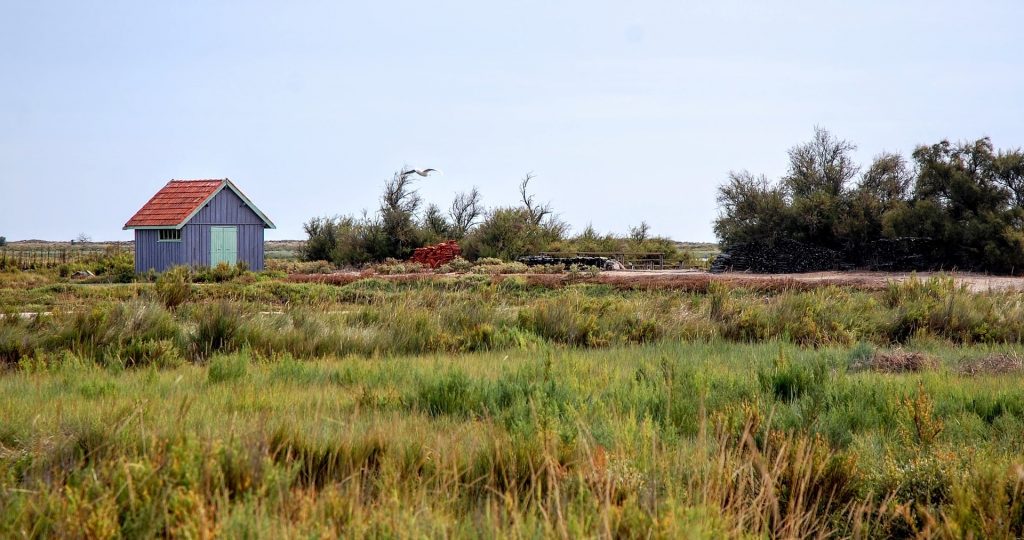 Une cabane de pêcheur sur l'île d'Oléron